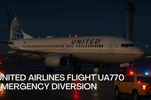 United Airlines Flight UA770 Emergency Diversion